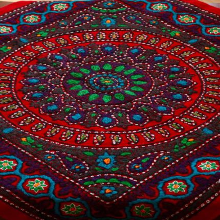 پته بازوبند محراب قرمز 70 در 70