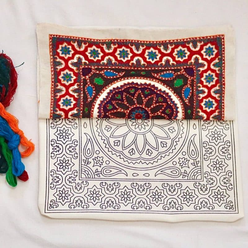 پته خام بازوبند محرابی 50 سانتی متر