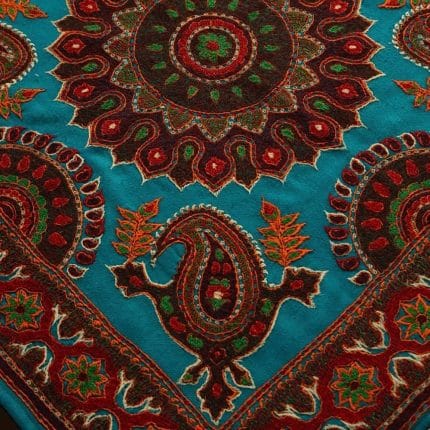 پته بقچه آبی چهاربته