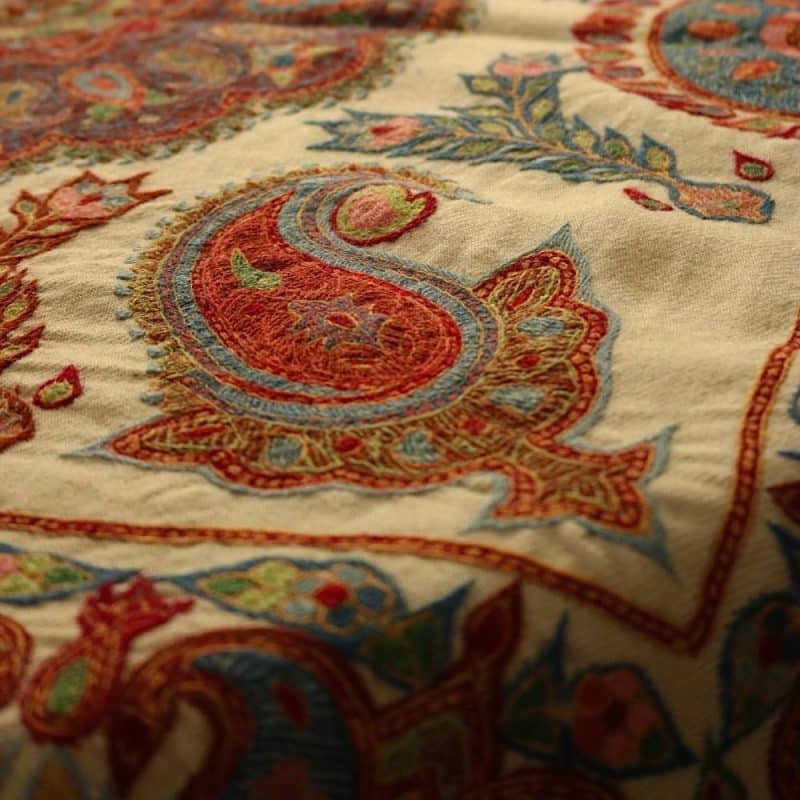 پته بقچه گیاهی سفید